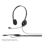 Buffalo Binaural headband stereo headset with 4-pole mini plug connection