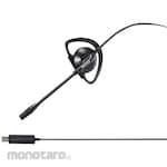 Buffalo D-Shape Hanger Headset Earpiece USB Connection