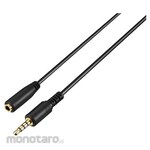Buffalo PC headset extension cable 4-pole