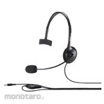 Buffalo Single-ear headband monaural headset with 4-pole mini plug connection