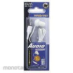 ELPA (Asahi Electric) Radio earphone white 1M