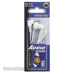 ELPA (Asahi Electric) Radio earphone white 1M