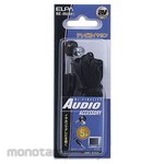 ELPA (Asahi Electric) TV earphones (black)