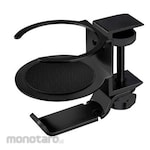 JTT Aluminum desk hook &amp; cup holder