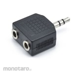 JTT Stereo Mini Jack Audio Adapter, Y-Splitter