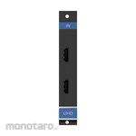 Kramer with Selectable Embedded De−embedded or ARC Analog Audio