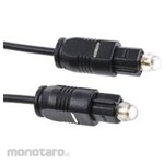 RS PRO Male TOSlink to Male TOSlink Optical Audio Cable