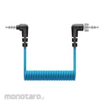 Sennheiser Locking TRS to TRRS Coiled Cable