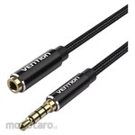 Vention Cotton Braided TRRS 3.5Male-3.5Female Audio Extension Cable