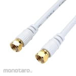 HORIC Antenna Cable Both Sides Straight Screw