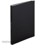 LIHIT LAB. myfa clear folder collection file jet black 20 pockets