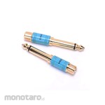 Vention RCA to 1/4inch Adapter RCA Female to 6.5mm Male TS Mono Audio