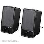 Buffalo USB-Powered Computer Speaker Black