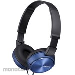 SONY Headphone MDR Series ZX310AP MDR-ZX310AP/L Blue 1unit