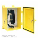 HUBBELL GAI-TRONICS Telephone Analog Yellow Surface Mount