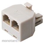 MCO Telephone Line Distribution Adapter 6P4C Direct Insertion
