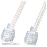 SANWA SUPPLY Ecology telephone cable