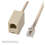 SANWA SUPPLY Telephone extension cable