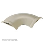 ELECOM Magari Ld-Ga Series Flat Bend with Double Sided Tape Mall Part for Floor Beige