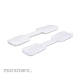 StarTech.com Cable tags/hook and loop fastener type/100 pieces/9cm/white/reusable/wiring organization identification magic band/cable label/wire organization name label