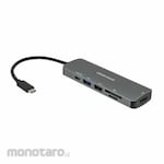 Green House USB3.1 Gen1 Docking Station 6In1 Silver