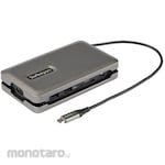 StarTech.com USB Type-C Multi Conversion Adapter/4K60Hz HDMI 2.0/10Gbps USB Hub/Card Reader & LAN/100W USB PD
