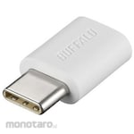 Buffalo Conversion Adapter USB Microb to Type-C White