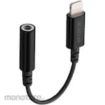 ELECOM Lightning-4 Pole Earphone Terminal/Conversion Cable/Design High Durability