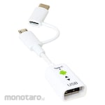 Nakabayashi A-Micro B &amp; C conversion cable
