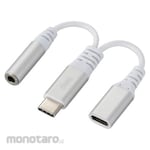 Ohm Electric Type C Headphone Adapter