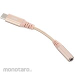 Ohm Electric Type-C/Φ3.5mm Adapter, Heavy-Duty, 0.1m