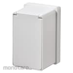 ELPA (Asahi Electric) Single-row extension outlet cover, tamper-proof