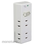 ELPA (Asahi Electric) Tap 6 centralized switches with lightning surge protection function Small and easy wiring distribution Compact
