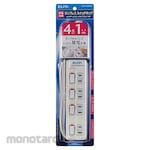 ELPA (Asahi Electric) Tap with switch Power tap 4 lampless switches