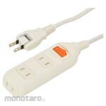 Ohm Electric Energy-saving tap with central switch, 3 outlets