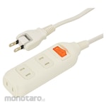 Ohm Electric Energy-saving tap with central switch, 3 outlets