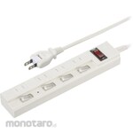 Ohm Electric Power tap with overcurrent prevention breaker for individual LED & batch centralized switch, lightning guard