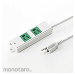SANWA SUPPLY 3P, 3m, tap green