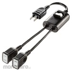 SANWA SUPPLY Power extension cord with central switch