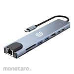 UNITECH HDD External 2.5inch Transparan Luna Drive 3.0