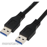 Ainex 1.5M USB-A to USB3.0 Cable U30Aa-Mm15 Black