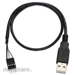 Ainex USB cable for case A male - set male