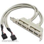 Ainex USB rear slot 4 ports