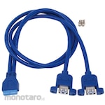 Ainex USB3.0 cable header connection for panel mount