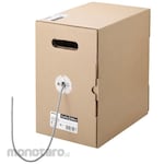 Buffalo Cat5e LAN Cable, 300m, Single Wire, Light Gray