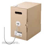 Buffalo Cat5e LAN Cable, 300m, Single Wire, Light Gray