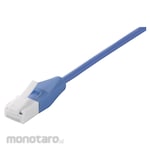 Buffalo Cat6 Unbreakable LAN Cable Slim Straight 7m Blue