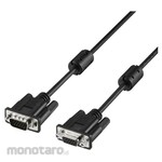 Buffalo Display Extension Cable D-sub 15pin 5m Black