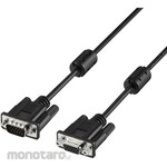 Buffalo Display Extension Cable D-sub15pin 2m Black