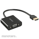Buffalo HDMI to VGA Adapter, 0.15m, Black